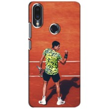 Чехлы с принтом Спортивная тематика для Meizu Note 9 – Алькарас Теннисист