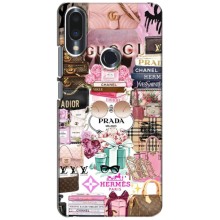 Чохол (Dior, Prada, YSL, Chanel) для Meizu Note 9 – Брендb