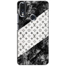 Чохол Стиль Louis Vuitton на Meizu Note 9 (LV на білому)