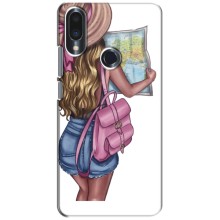 Чехол Стильные девушки на Meizu Note 9 (Девушка Путешественник)