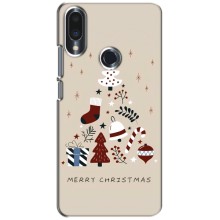 Різдвяні Чохли для Meizu Note 9 (VPrint) (Merry Christmas)