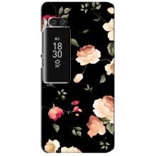 Чохли з квітами для Meizu Pro 7 Plus (VPrint) (Трояндочки)