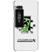 Чохол Майнкрафт на Meizu Pro 7 Plus (AlphaPrint) Minecraft