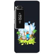 Чохол Майнкрафт на Meizu Pro 7 Plus (AlphaPrint) Minecraft