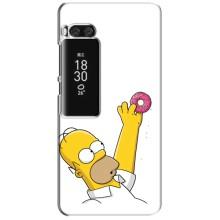 Чехол с Симпсонами для Meizu Pro 7 Plus (VPrint)