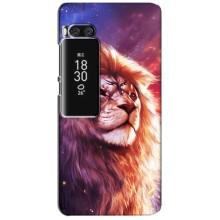Чохол з картинкою ЛЕВ для Meizu Pro 7 Plus (VPrint)