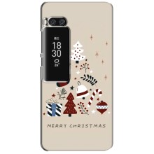 Різдвяні Чохли для Meizu Pro 7 Plus (VPrint) (Merry Christmas)