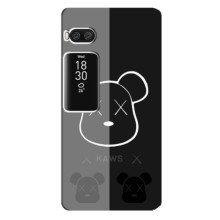 Чехлы для Meizu Pro 7 - Bearbrick Louis Vuitton (PREMIUMPrint) (БеарБрик глаза)