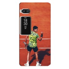 Чехлы с принтом Спортивная тематика для Meizu Pro 7 – Алькарас Теннисист