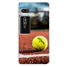 Чехлы с принтом Спортивная тематика для Meizu Pro 7 – Теннисный корт