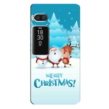 Різдвяні Чохли для Meizu Pro 7 (VPrint) – Merry Christmas