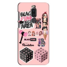 Чехлы с картинкой для Meizu X8 – BLACK PINK коллаж