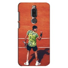 Чехлы с принтом Спортивная тематика для Meizu X8 – Алькарас Теннисист