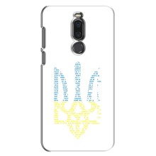 Чохли для Meizu X8 Укр. Символіка (AlphaPrint) – Герб з букв