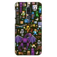 Чохол Майнкрафт на Meizu X8 (AlphaPrint) Minecraft