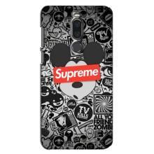 Чохол з Брендами одягу на Мейзу Х8 – Supreme Маус
