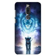 Чохол з картинкою ЛЕВ для Meizu X8 (VPrint)