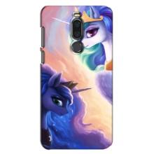 Чехол Unicorn на Meizu X8 (Единорожки на тучках)
