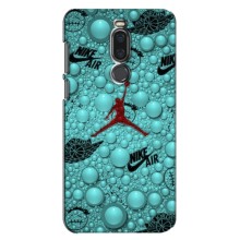Силиконовый Чехол Nike Air Jordan на Мейзу Х8 (Джордан Найк)