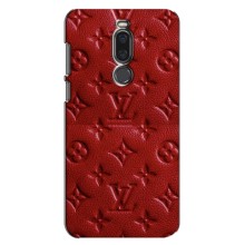 Текстурный Чехол Louis Vuitton для Мейзу Х8 – Красный ЛВ