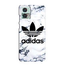 Чехлы Адидас для Motorola Edge 30 Neo (AlphaPrint) (Адидас на мраморе)
