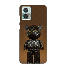 Чохли для Motorola Edge 30 Neo - Bearbrick Louis Vuitton (PREMIUMPrint)