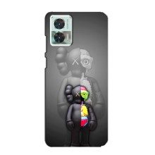 Чехлы для Motorola Edge 30 Neo - Bearbrick Louis Vuitton (PREMIUMPrint) (Тело Bearbrick)