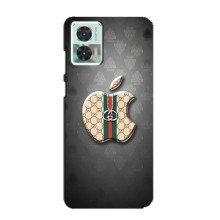 Чехлы ГУЧЧИ для Мото Ейдж 30 Нео (AlphaPrint) (Apple gucci)