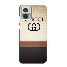 Чехлы ГУЧЧИ для Мото Ейдж 30 Нео (AlphaPrint) (GUCCI стиль)