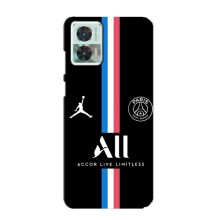 Чехлы PSG для Motorola Edge 30 Neo (AlphaPrint) (футболка ПСЖ)