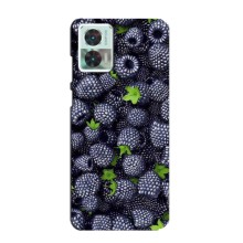 Чехлы с Фруктами для Motorola Edge 30 Neo (VPrint) (Ежевика)