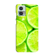 Чехлы с Фруктами для Motorola Edge 30 Neo (VPrint) (Лайм)