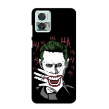 Чехлы с картинкой Джокера на Motorola Edge 30 Neo – Hahaha