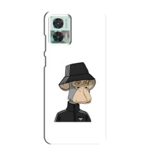 Чехлы с Обезьянами NFT для Motorola Edge 30 Neo (AlphaPrint) (обезьяна NFT Adidas)