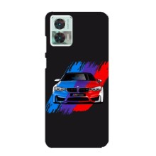 Чехол BMW для Мото Ейдж 30 Нео – Цветная БМВ
