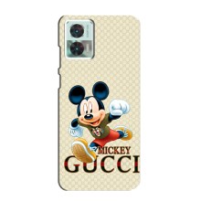 Чехол Disney Mouse Motorola Edge 30 Neo (PREMIUMPrint) (Mikki Gucci)