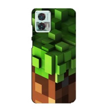 Чехол Майнкрафт на Motorola Edge 30 Neo (AlphaPrint) Minecraft (текстура Майнкрафт)