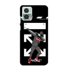 Чехол для Motorola Edge 30 Neo с картинкой Supreme (AlphaPrint)