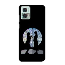 Чехлы Венсдей на Motorola Edge 30 Neo Уэнсдей (AlphaPrint) (комната Уэнздей)