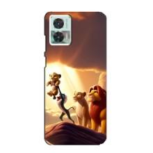 Чохол Король лев на Моторола Едж 30 Нео – Народження Сімби