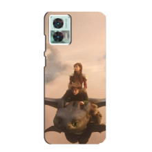 Чохол як приборкати дракона на Motorola Edge 30 Neo (Фільм дракон)