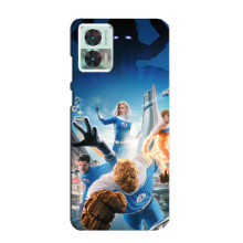 Чохол з принтом Фантастична четвірка для Motorola Edge 30 Neo – Герої фантастичної четвірки
