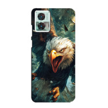 Чехол с картинкой «Хищники» для Motorola Edge 30 Neo (Орёл)