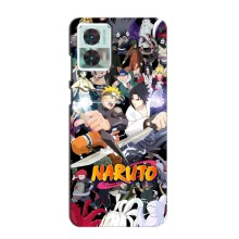 Купить Чехлы на телефон с принтом Anime для Моторола Мото едж 30 нео (Наруто постер)