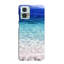 Силіконовий чохол з КАРТИНКАМИ літо для Motorola Edge 30 Neo (AlphaPrint) (Море)
