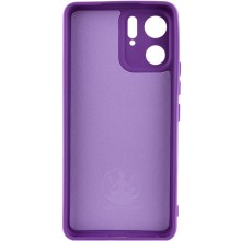 Чехол Silicone Cover Lakshmi Full Camera (A) для Motorola Edge 40 – Фиолетовый