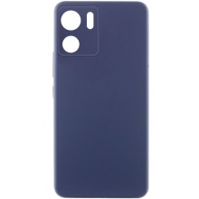 Чохол Silicone Cover Lakshmi Full Camera (AAA) для Motorola Edge 40 – Темно-синій