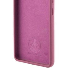 Чехол Silicone Cover Lakshmi Full Camera (AAA) для Motorola Edge 40 – Бордовый