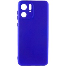 Чехол Silicone Cover Lakshmi Full Camera (A) для Motorola Edge 40 – Синий