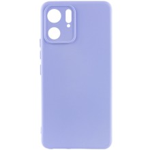 Чехол Silicone Cover Lakshmi Full Camera (A) для Motorola Edge 40 – Сиреневый